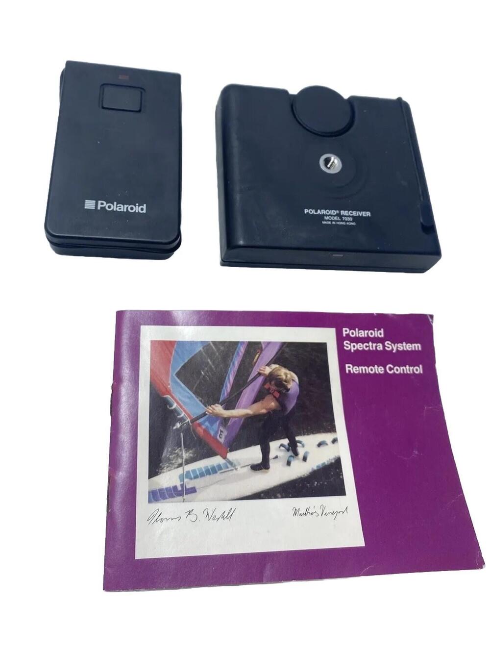 Polaroid Spectra System Vintage Camera Accessories, Selling Untested As-Is